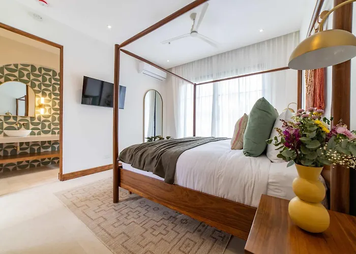Villa Indigo Coastal -- 4 -- 6br Private -- Pool Jungle Blue Zone Living Playa Guiones *