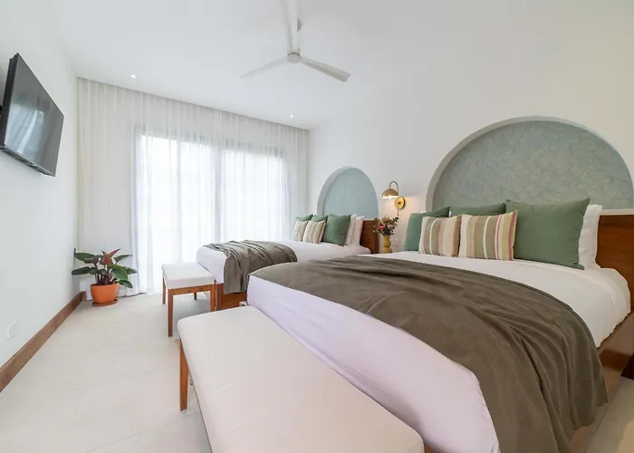Villa Indigo Coastal -- 4 -- 6br Private -- Pool Jungle Blue Zone Living Playa Guiones *