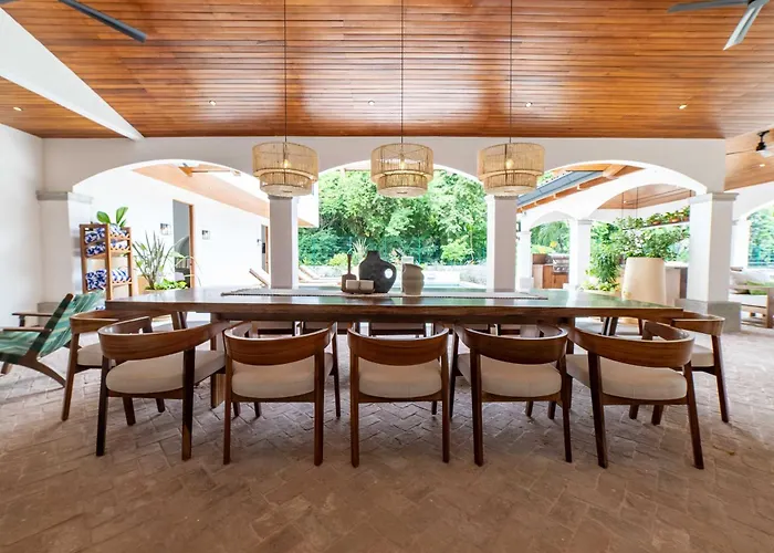 Villa Indigo Coastal -- 4 -- 6br Private -- Pool Jungle Blue Zone Living Playa Guiones *