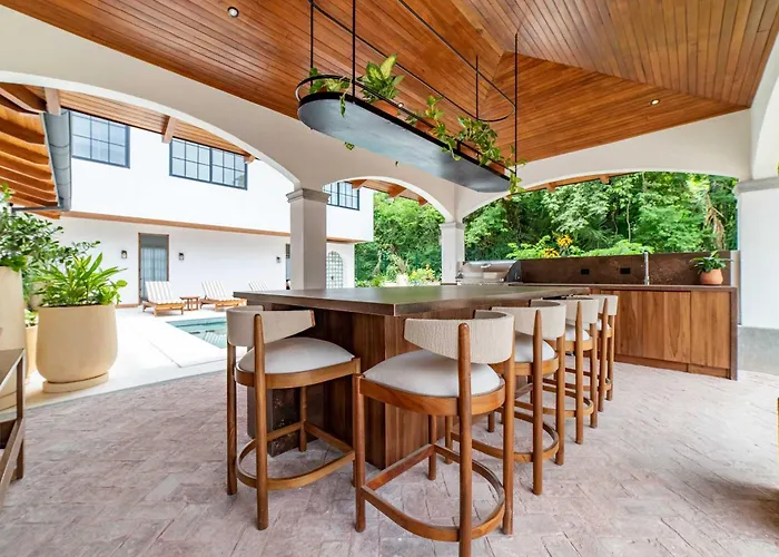 Villa Indigo Coastal -- 4 -- 6br Private -- Pool Jungle Blue Zone Living Playa Guiones *